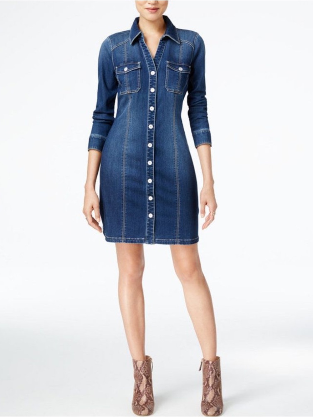 WHBM Denim Dress / Jacket